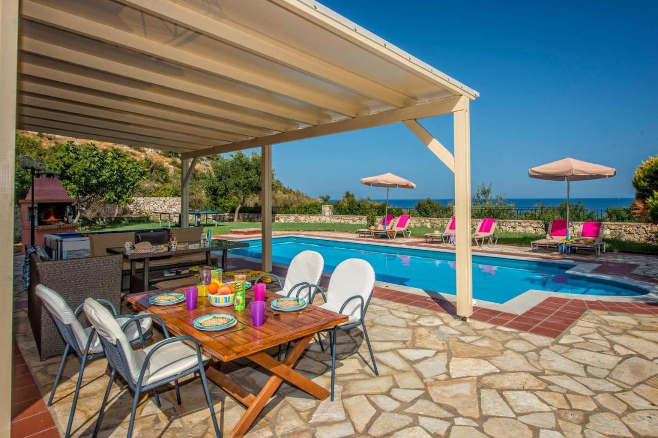 Villa Skala Seaview By Villa Plus Spathíon Екстериор снимка