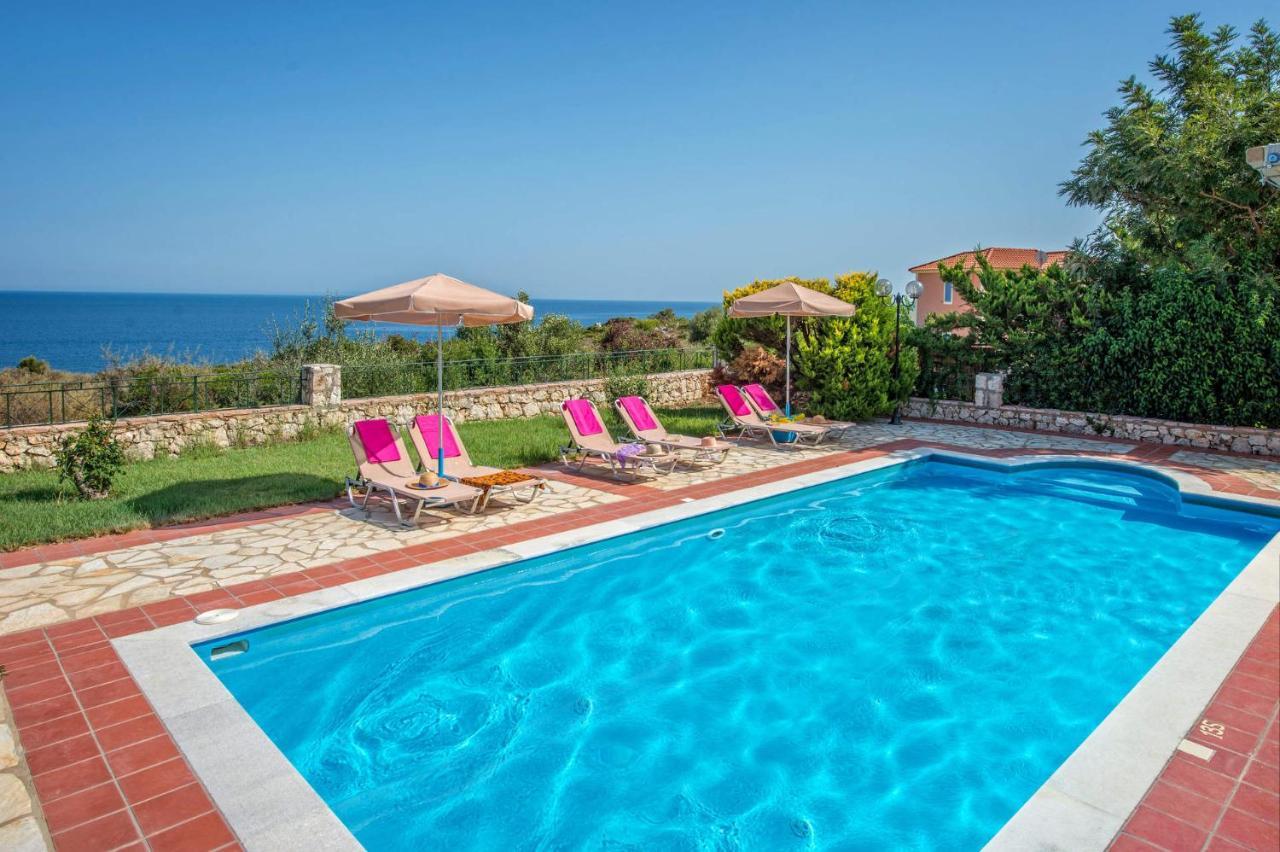 Villa Skala Seaview By Villa Plus Spathíon Екстериор снимка